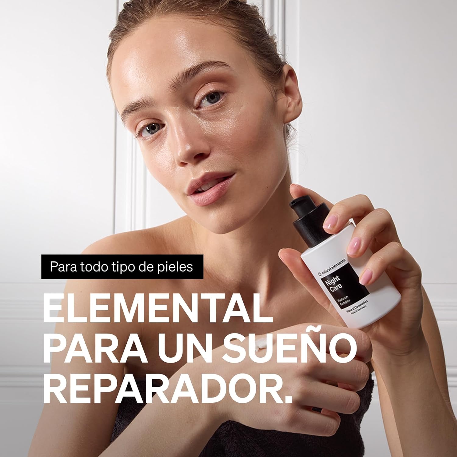 Night Care – Crema Hidratante De 50 Ml – Crema De Noche Con Hialurón, Glicerina, Lípidos Y Ceramidas – Regeneración, Antienvejecimiento – Probada En Laboratorio Y Producida En Alemania